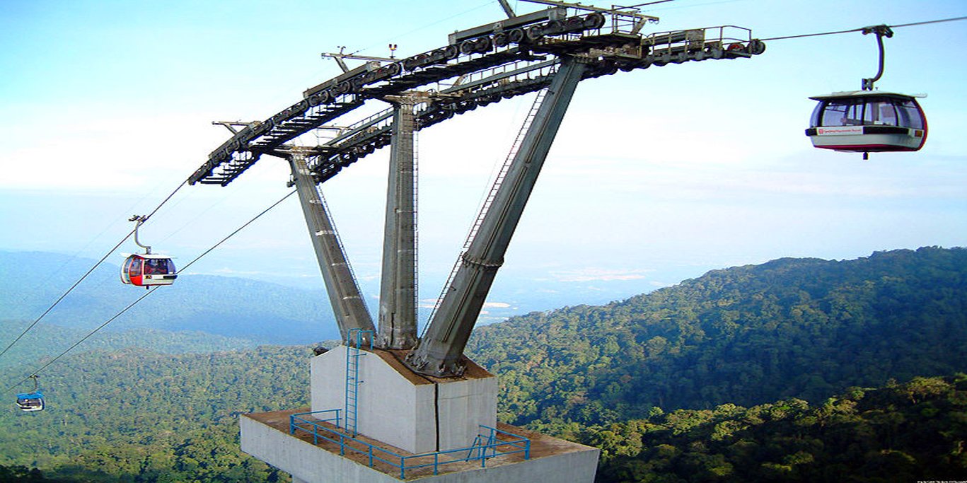 Amazing cable car rides at Malaysia