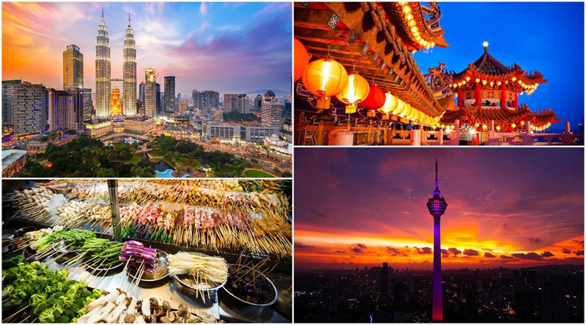 An fantastic nightlife in Kuala Lumpur