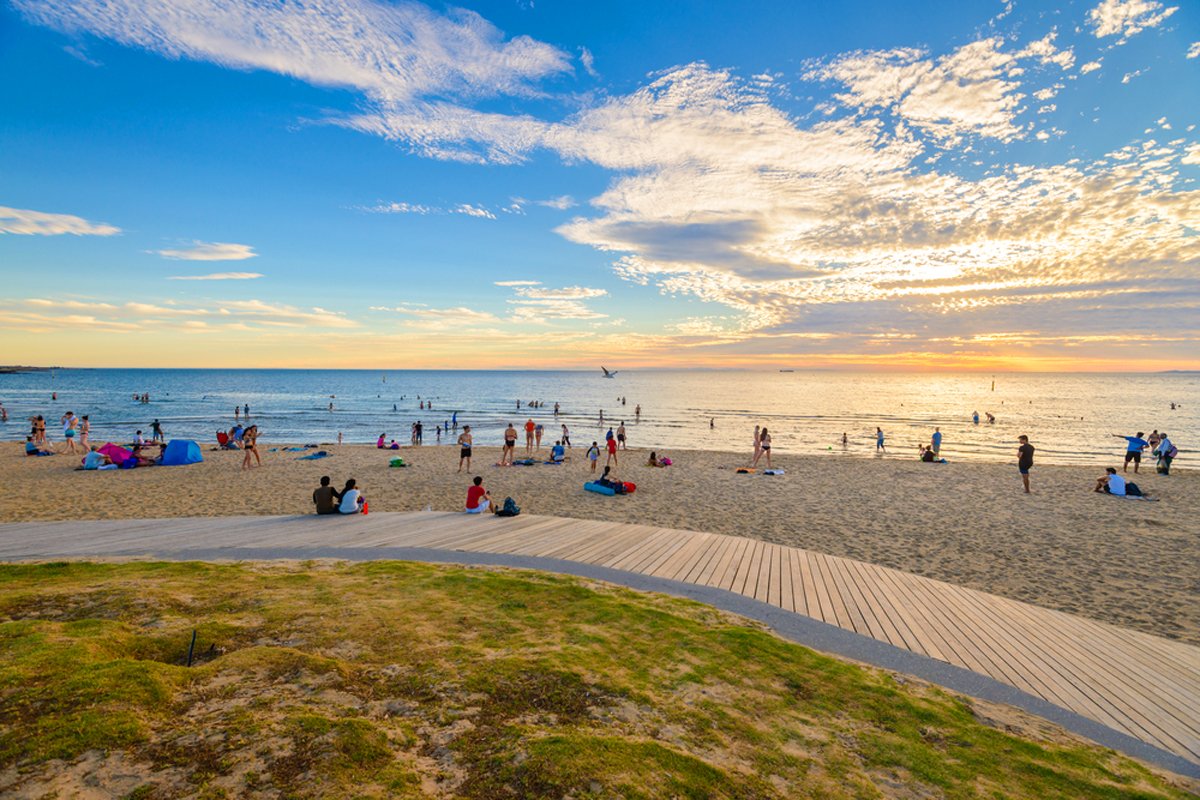 St Kilda Beach Melbourne