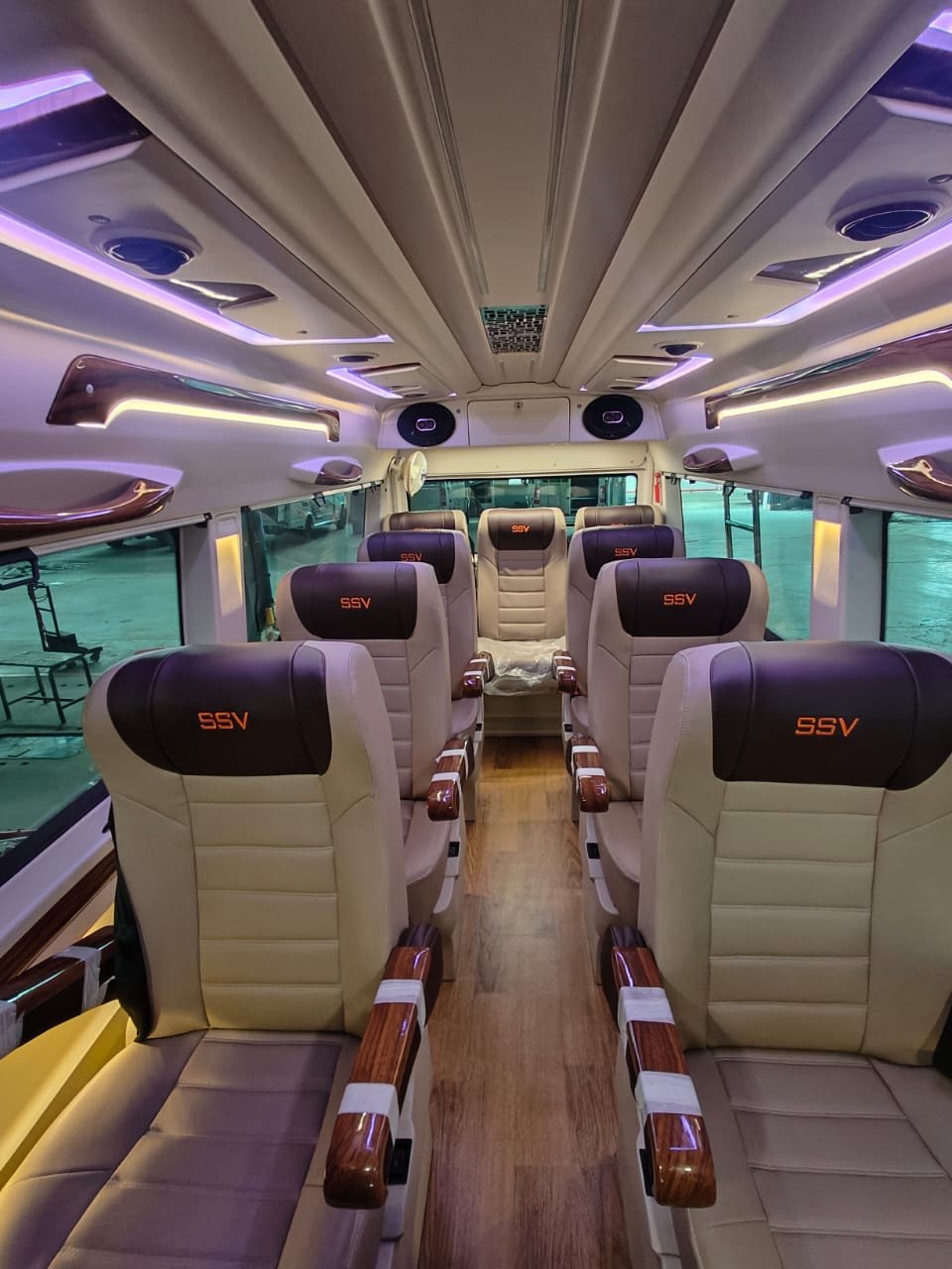 Travel in Royal Comfort: Rengha Travels' Tempo Traveller Maharaja Experience