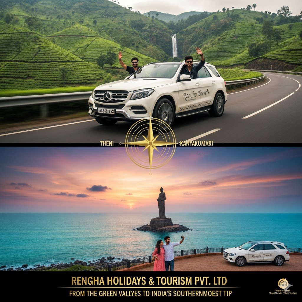 From the Green Valleys of Theni to India's Southernmost Tip A Luxury Journey to Kanyakumari with Rengha Holidays