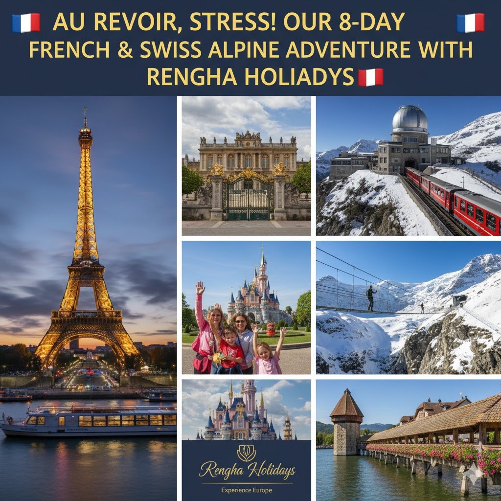  Au Revoir, Stress! Our 8-Day French and  Swiss Alpine Adventure with Rengha Holidays