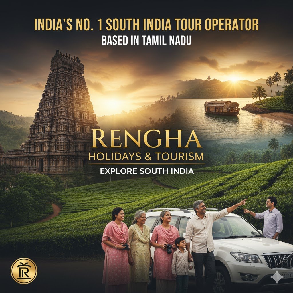 Rengha Holidays & Tourism: The No. 1 Choice for Exploring South India from Tamil Nadu