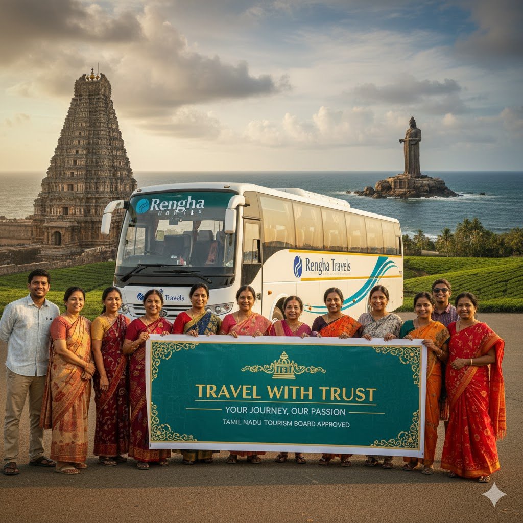  Travel with Trust: Why Rengha Holidays and Tourism is Your Premier Tamil Nadu Tourism Board Approved Partner 