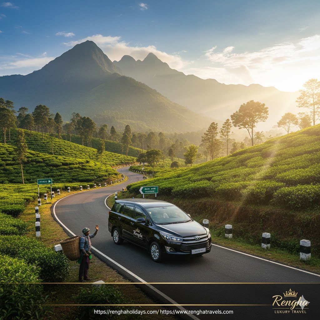 The Royal Road to Kerala: Experience the Luxury Theni to Thekkady Road Trip with Rengha Holidays
