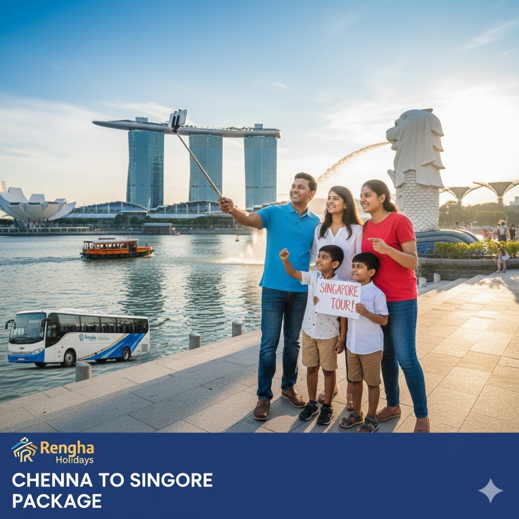 .. Exploring the Lion City: Your Essential Singapore City Tour from Chennai!