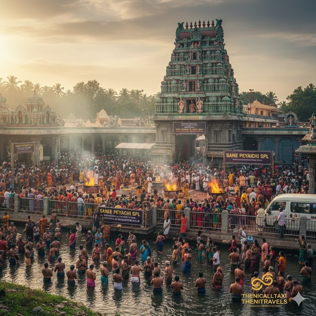 Kutchanur Saneeswara Temple: Your Gateway to Divine Blessings for the Saneepeyarchi Spl. with RENGHA HOLIDAYS!