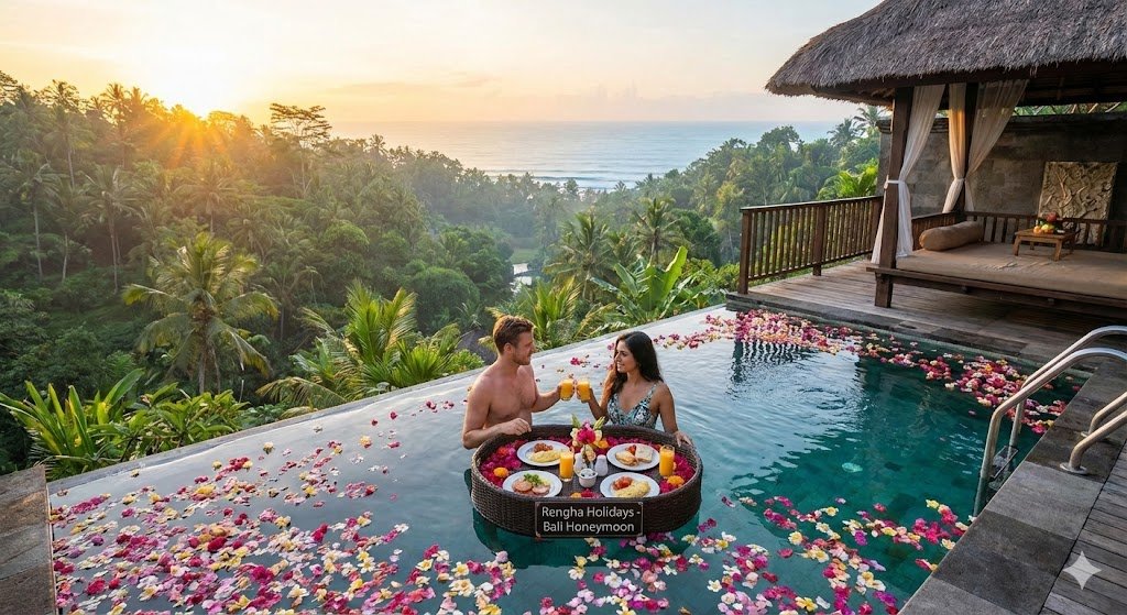 Ultimate Luxury: Chennai to Bali Honeymoon Tour Package by Rengha Holidays
