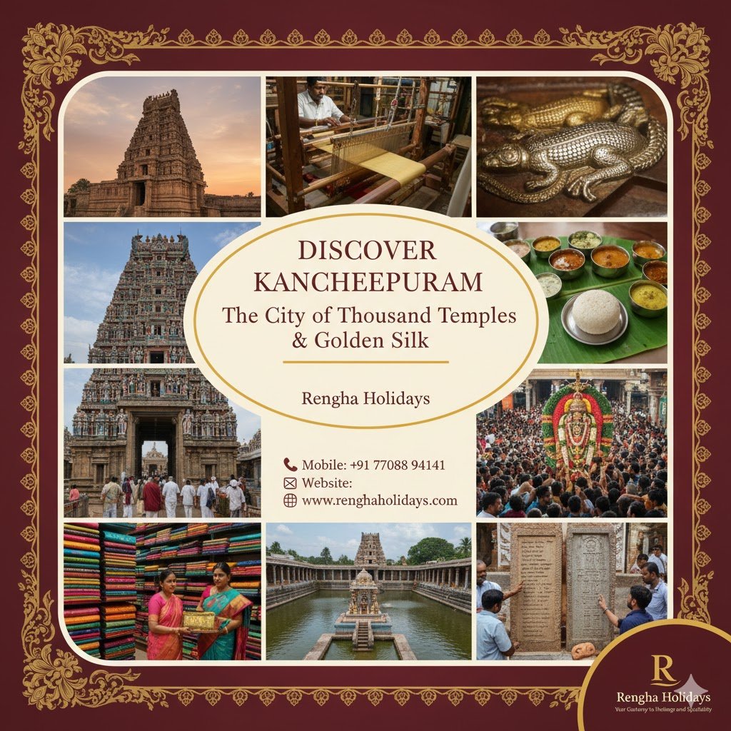 Discover Kancheepuram: The City of Thousand Temples and Golden Silk